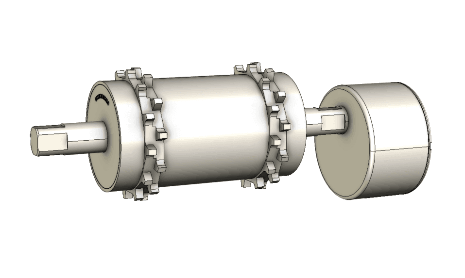 Industrial Motor Background